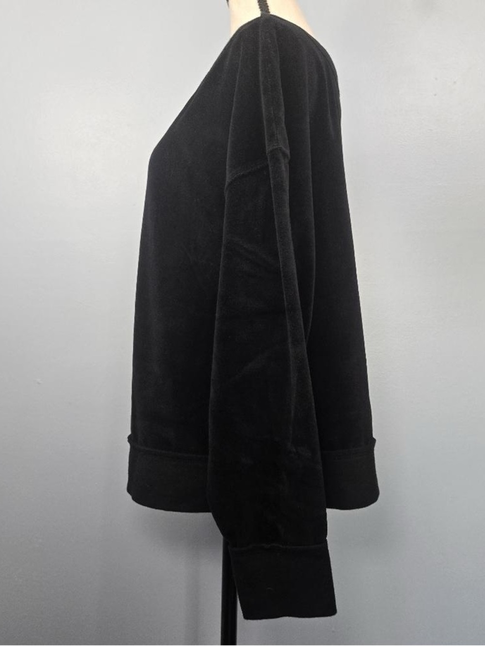 JoyLab Black Teddy Pullover Jacket